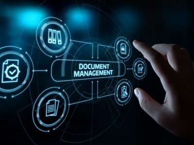 Document Management Data System Business Internet Technology Concept.